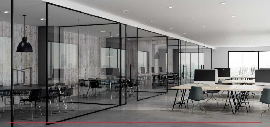 sunshine coast glass office partitions